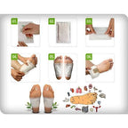 PATCH DÉTOX PIEDS Kinoki – 🔥 2 ACHETÉS = 1 OFFERT